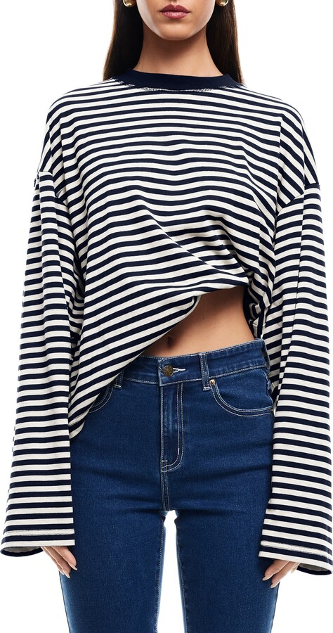 Lioness Bloom Stripe Top