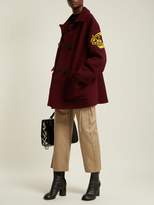 Thumbnail for your product : Vivienne Westwood Wool Blend Duffle Coat - Womens - Burgundy