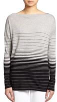 Thumbnail for your product : Vince Oversized Striped Jersey Tee