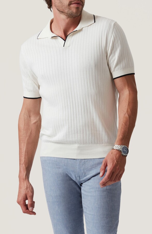 34 Heritage Johnny Collar Polo Sweater