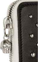 Thumbnail for your product : Alexander McQueen Studded leather continental wallet