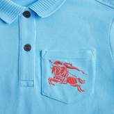 Thumbnail for your product : Burberry EKD Logo Cotton Polo Dress
