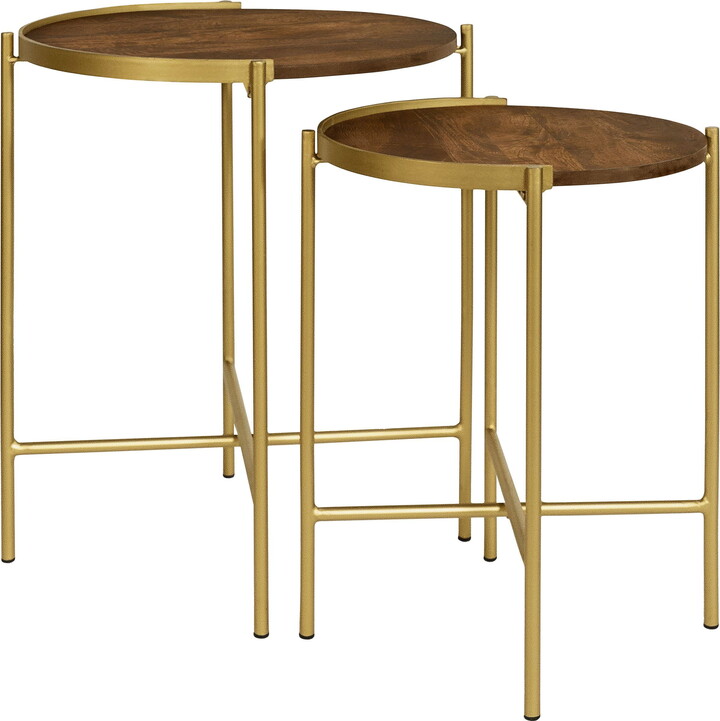 Coaster Fine Furniture Malka 2-Piece Nesting Table