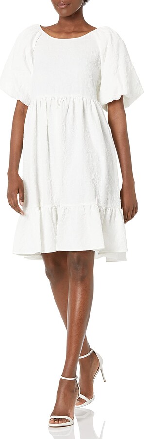 bcbgeneration white dress