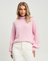 Thumbnail for your product : Savel Women's Pink Jumpers - Lala Jumper