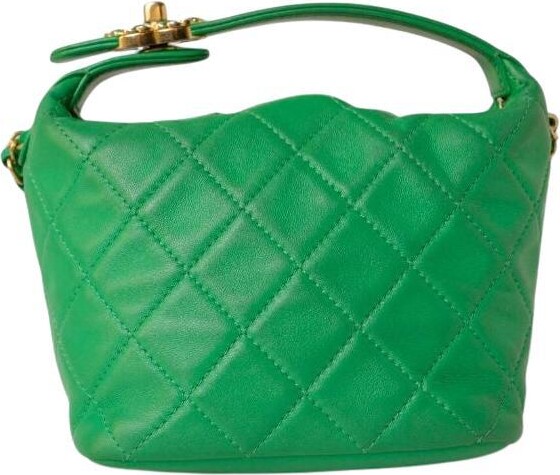 1stDibs Chanel Hobo 23 Matelasse Green