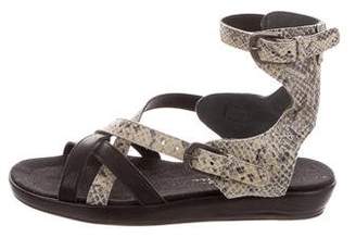 Henry Beguelin Embossed Polvere Sandals w/ Tags