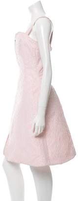 Opening Ceremony Brocade A-Line Dress pink Brocade A-Line Dress