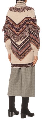 Etro Intarsia wool-blend cardigan