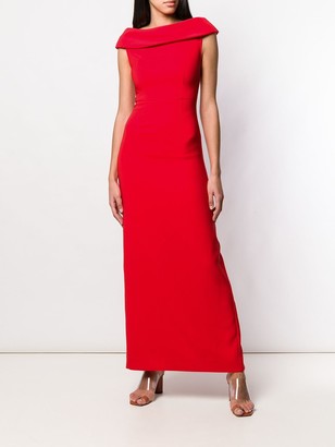 P.A.R.O.S.H. Boat Neck Gown