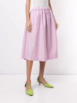 Thumbnail for your product : Comme des Garcons Elasticated Waist Flared Skirt
