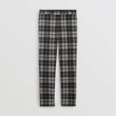 Thumbnail for your product : Burberry Slim Fit Tartan Wool Cashmere Tailored Trousers