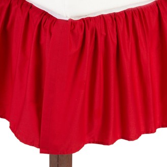 TL Care Cotton Percale Crib Skirt
