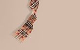 Thumbnail for your product : Burberry The Mini Classic Cashmere Scarf in Check with Star Print