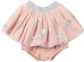 Thumbnail for your product : Stella McCartney Kids Star Print Tulle Skirt W/ Diaper