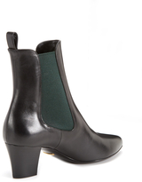 Thumbnail for your product : Gucci Leather Pointed-Toe Chelsea Bootie