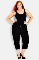 Thumbnail for your product : City Chic Elastic Cuff Drawstring Pants (Plus Size)