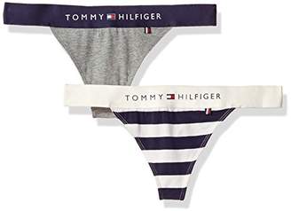 Tommy Hilfiger Women's Sporty Band Thong Underwear Panty