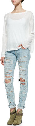 Rag and Bone 3856 rag & bone/JEAN The Dre Destroyed Relaxed Jeans