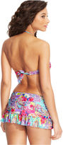Thumbnail for your product : Kenneth Cole Reaction Paisley-Print Ruffle Swim Skirt