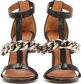 Thumbnail for your product : Givenchy Black Curb Chain Mirtilla Heels