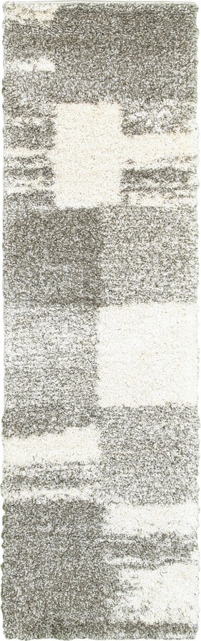 Oriental Weavers Henderson Shag 5502H Ivory/Gray 2'3\