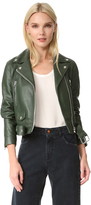 Thumbnail for your product : Acne Studios Mock Leather Moto Jacket