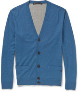 Thumbnail for your product : Marc by Marc Jacobs Colour-Block Silk, Cashmere and Cotton-Blend Cardigan