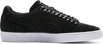 Suede Classic Chain Womens Sneakers