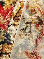 Thumbnail for your product : Oscar de la Renta Patchwork Floral Silk Georgette Dress