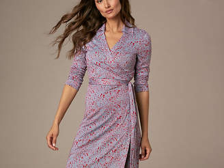 Diane von Furstenberg The New Jeanne Silk Jersey Wrap Dress