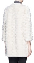 Thumbnail for your product : Nobrand Banded rabbit fur coat