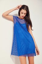 Thumbnail for your product : Silence & Noise Silence + Noise Fishnet Muscle Tee Dress