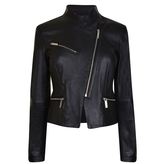 Thumbnail for your product : MICHAEL Michael Kors Asymmetric Leather Jacket