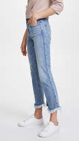 Thumbnail for your product : 7 For All Mankind Cropped Ali Jeans with Frayed Hem