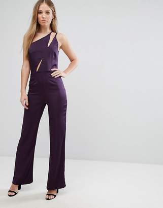 Oh My Love One Shoulder Jumpsuit