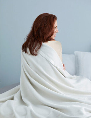 DownTown Company Satin Blanket