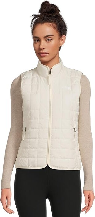 The North Face Junction Insulated Vest Women's Coat White Dune : 2XL Nylon
