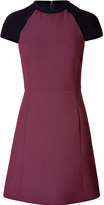 Thumbnail for your product : Victoria Beckham Victoria, Wool Dress With Two-Tone Raglan Sleeves Gr. 8