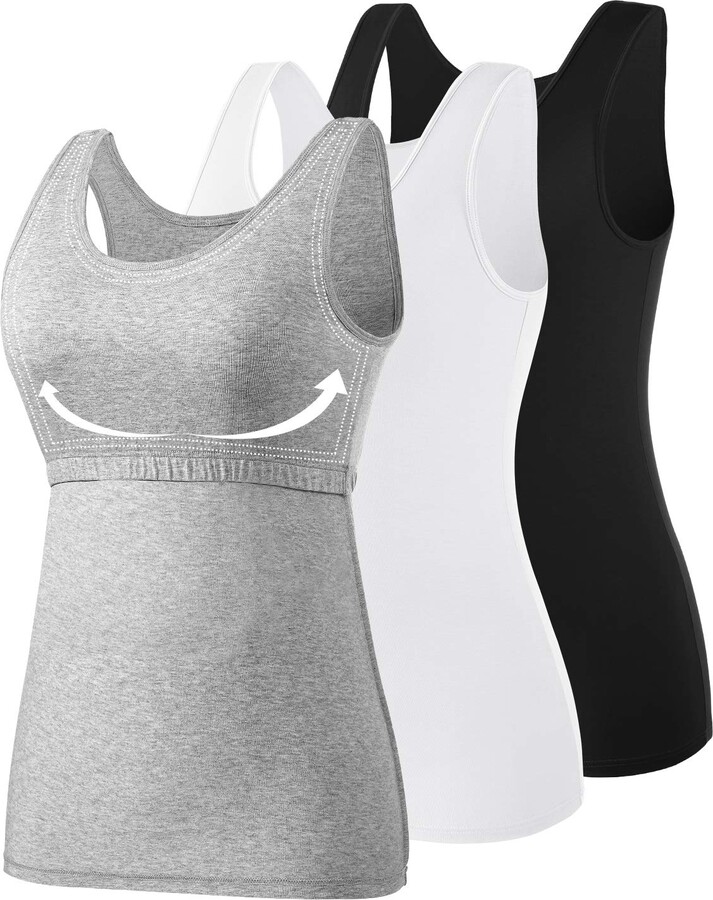 Women's cotton tank undershirts Clearance