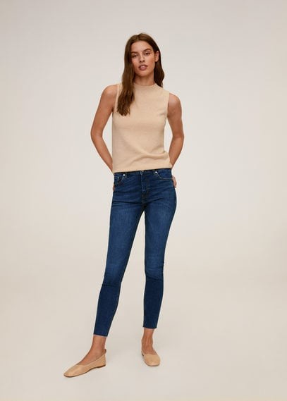 Fashion Look Featuring MANGO Cropped Jeans by jsat18 - ShopStyle