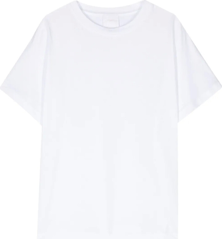 Merci logo-print cotton T-shirt
