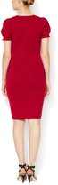 Thumbnail for your product : RED Valentino Wool Puff Sleeve Sweater Dress