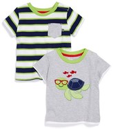 Thumbnail for your product : Little Me 'Turtle' T-Shirt (2-Pack) (Baby Boys)