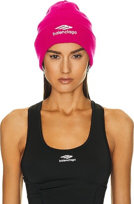 BALENCIAGA ピンク ビーニー Balenciaga Sports Icon Beanie in Pink - ShopStyle Hats