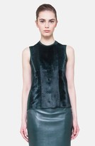 Thumbnail for your product : Akris Genuine Lamb Shearling & Wool Top