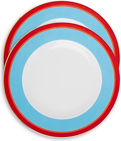 La DoubleJ Dinner Plates, Set Of 2 10" x 10"