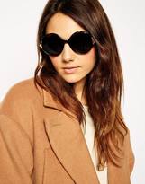 Thumbnail for your product : ASOS Sunglasses With Metal Corner Detail