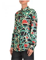 Thumbnail for your product : Fausto Puglisi Printed Silk Shirt