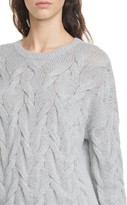 Thumbnail for your product : Eileen Fisher Crewneck Wool Blend Sweater